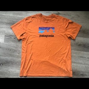 Orange Patagonia T-Shirt